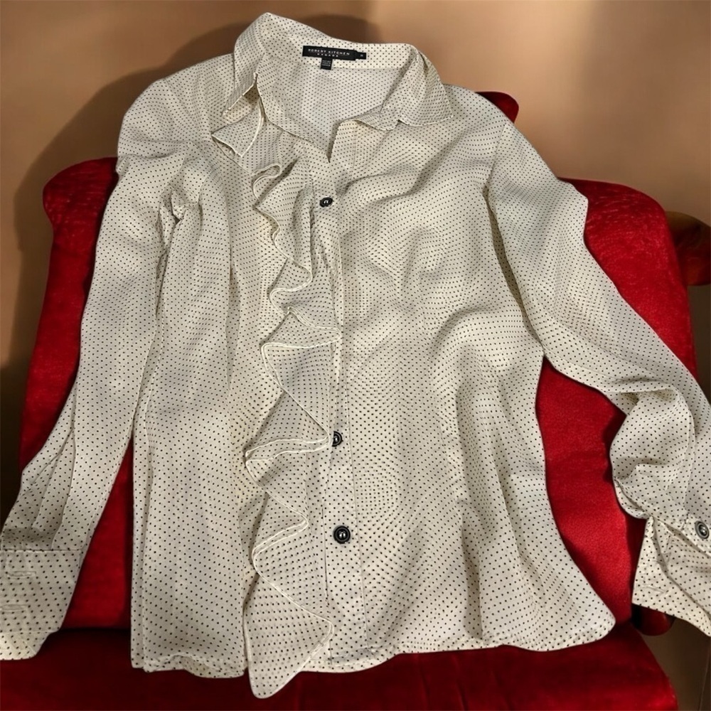 Robert Kitchen Canada Blouse Size M - image 1